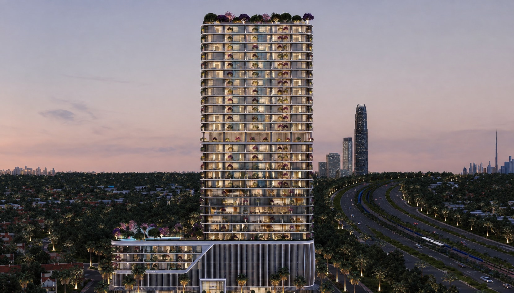 Interstellar Tower commercial offices in Jumeirah Village Triangle