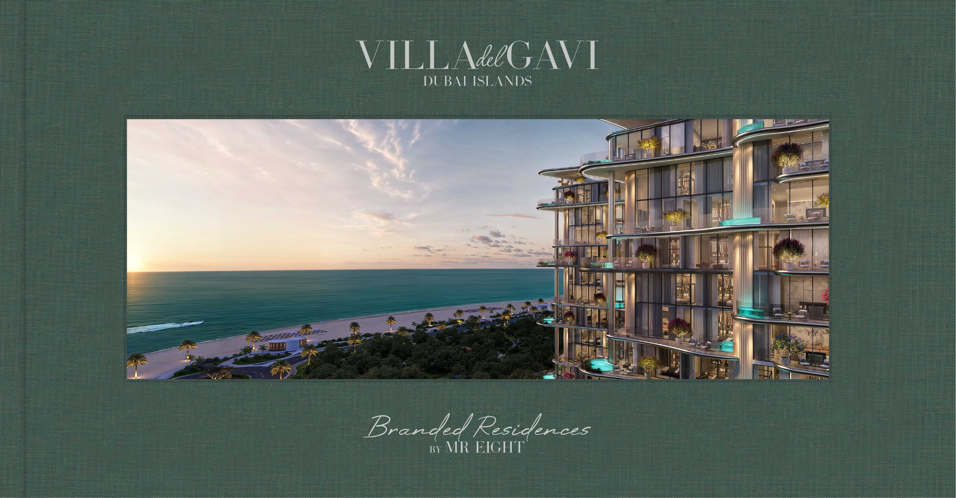 Villa del Gavi Dubai Islands beachfront residences